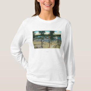 Beskåda av Jantzen strandsimbassänger Tee Shirt