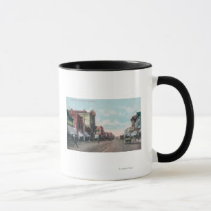 Beskåda av järneken StreetBellingham, WA Mugg