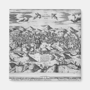 Beskåda av Jerusalem, 1570? Magnet
