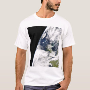 Beskåda av jord från utrymme t-shirt