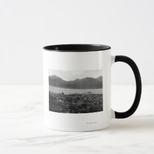 Beskåda av Juneau, Alaska och S.S. Burnside in Mugg