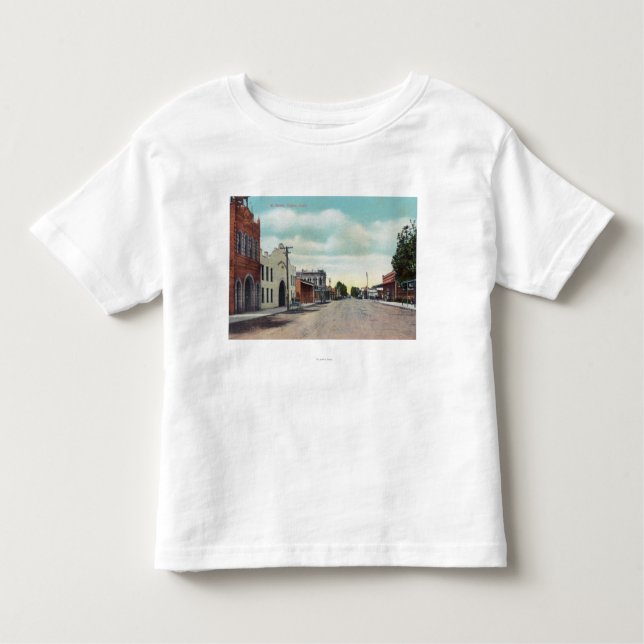 Beskåda av K StreetTulare, CA T-shirt (Framsida)