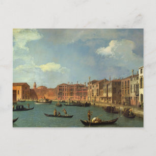 Beskåda av kanalen av Santa Chiara, Venedig Helg Vykort