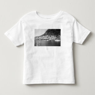 Beskåda av Ketchikan, Alaska strand fotograferar T-shirt