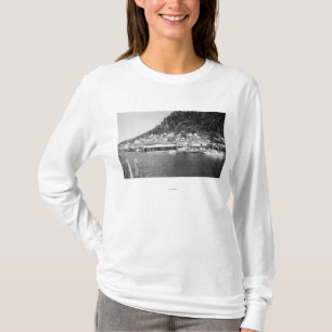 Beskåda av Ketchikan, Alaska strand fotograferar T-shirt