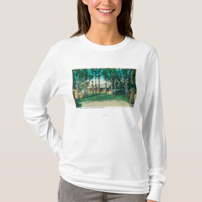 Beskåda av kommunal turist parkerar Idaho Tröja (Framsida)