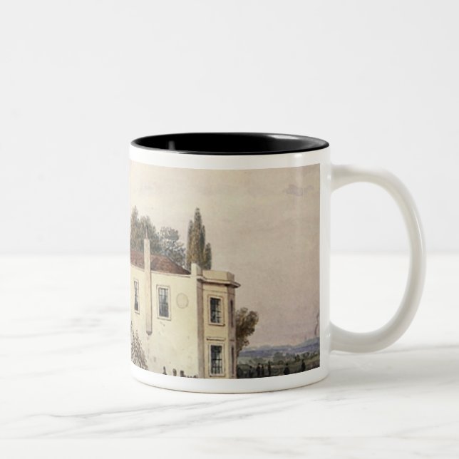 Beskåda av Köpenhamnhuset, 1853 Två-Tonad Mugg (Höger)