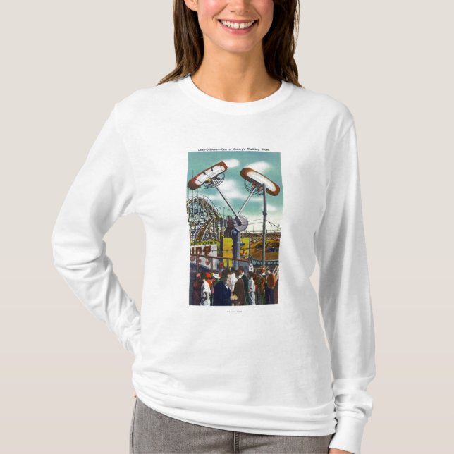 Beskåda av Kretsa-nolla-Flygplan ritten nr. 2 T-shirt (Framsida)