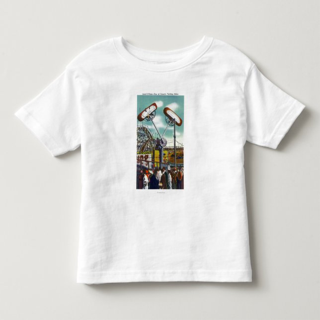 Beskåda av Kretsa-nolla-Flygplan ritten nr. 2 Tee Shirt (Framsida)