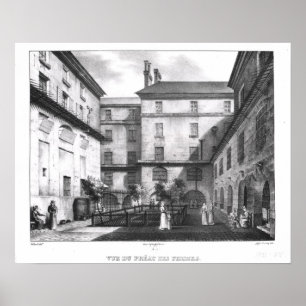 Beskåda av kvinna gård poster