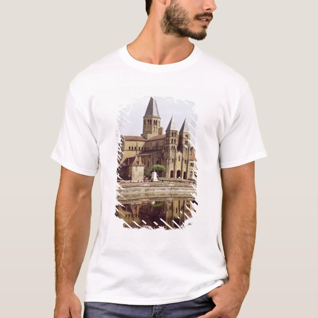 Beskåda av kyrkan av Notre Dame T-shirt (Framsida)
