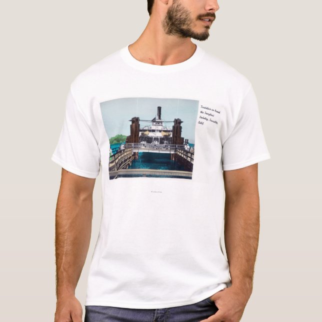 Beskåda av mässan för Berkeley Ferryboathandel T Shirt (Framsida)