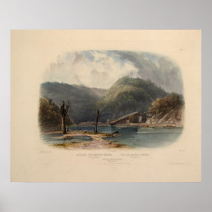 Beskåda av Mauch-En stor bit Pennsylvania av Karl Poster