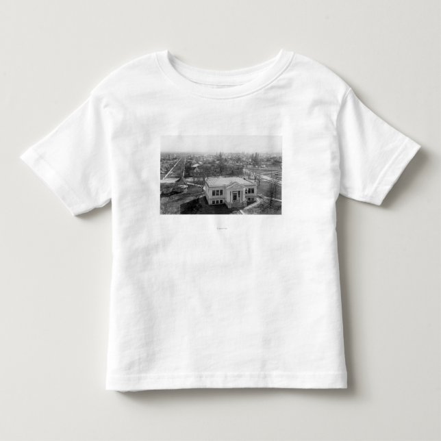 Beskåda av Medford, Oregon, och bibliotek Tee Shirt (Framsida)