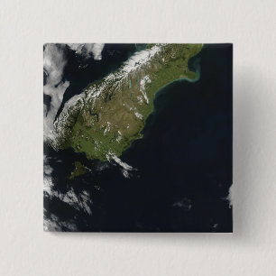Beskåda av mest av den södra ön av nyazeeländs knapp