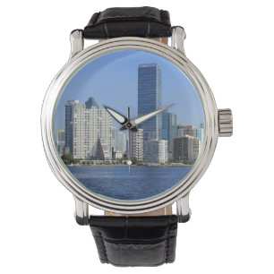 Beskåda av Miami horisont Armbandsur