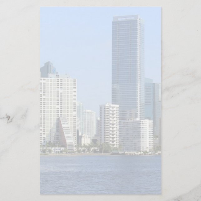 Beskåda av Miami horisont Brevpapper (Framsida)