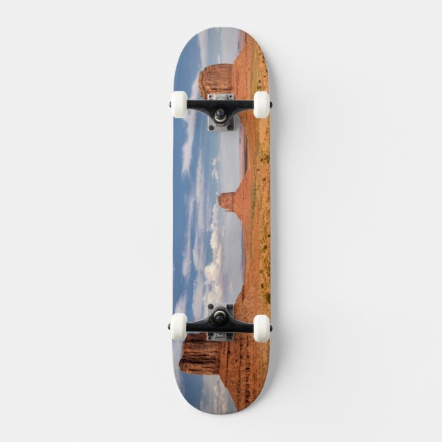 Beskåda av mittensna, monumentdalen skateboard bräda 19,5 cm (Framsida)