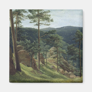 Beskåda av monteringen Brocken, 1829 Magnet