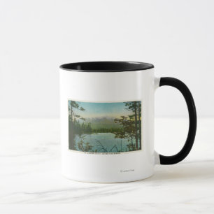 Beskåda av monteringen Katahdin, mest loftiest n Mugg
