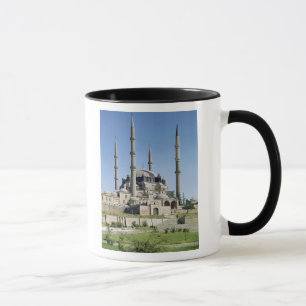 Beskåda av moskén, ottomanen, byggd c.1569-75 mugg