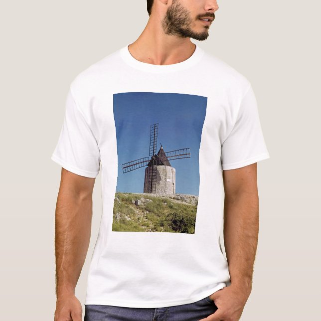 Beskåda av Moulinen de Daudet Tee Shirt (Framsida)