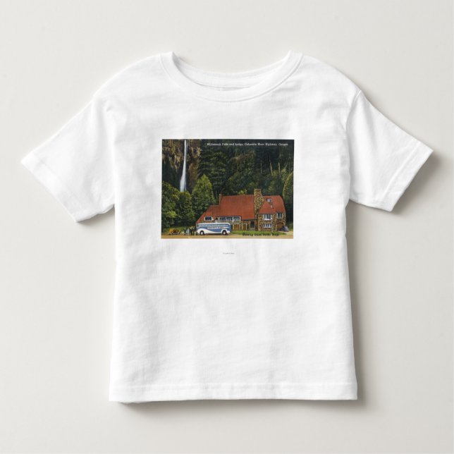 Beskåda av Multnomah nedgångloge T-shirt (Framsida)