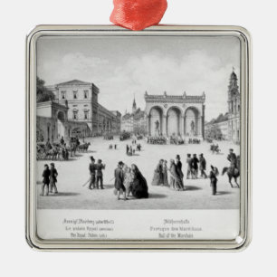 Beskåda av Munich, 1869 Julgransprydnad Metall