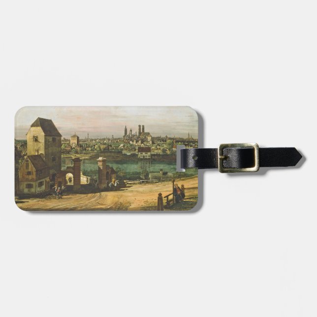 Beskåda av Munich, C. 1761 (olja på kanfas) Bagagebricka (Horisontell Framsida)