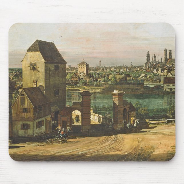 Beskåda av Munich, C. 1761 (olja på kanfas) Musmatta (Framsidan)