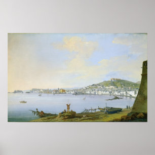Beskåda av Naples Poster