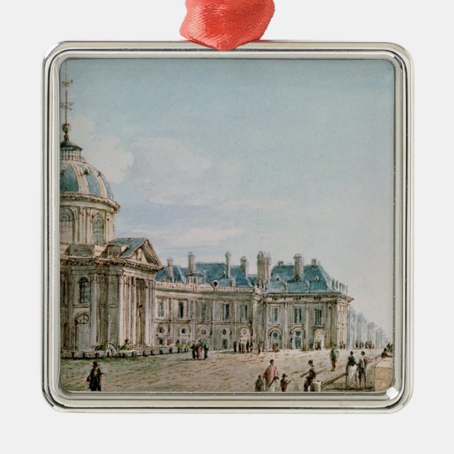 Beskåda av nationerna för högskolades Quatre, Julgransprydnad Metall (Framsidan)