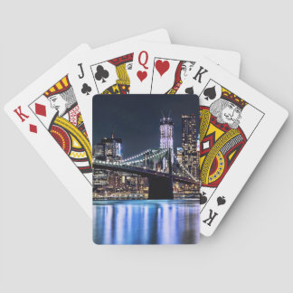 Beskåda av News York Brooklyn överbryggar Casinokort
