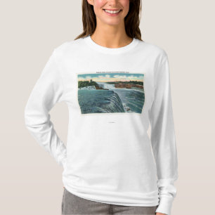Beskåda av Niagara Falls från utsikt pekar Tee Shirt