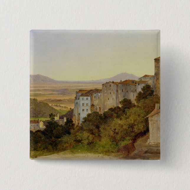 Beskåda av Olevano, 1821-24 Knapp (Framsida)