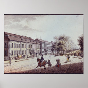 Beskåda av operahuset, Berlin Poster