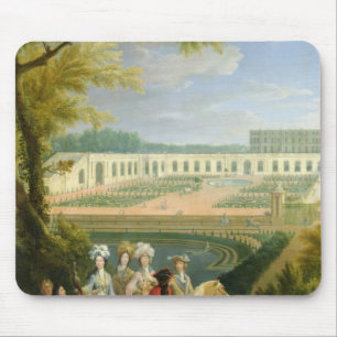 Beskåda av Orangerien på Versailles, efter 1697 Musmatta