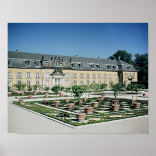 Beskåda av orangeryen av Herrenhausenen Poster