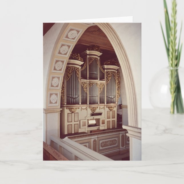 Beskåda av organ i kyrkan på Rotha Kort (Framsida)