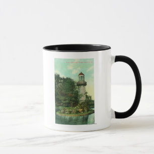 Beskåda av Palmer parkerar LighthouseDetroit, MI Mugg