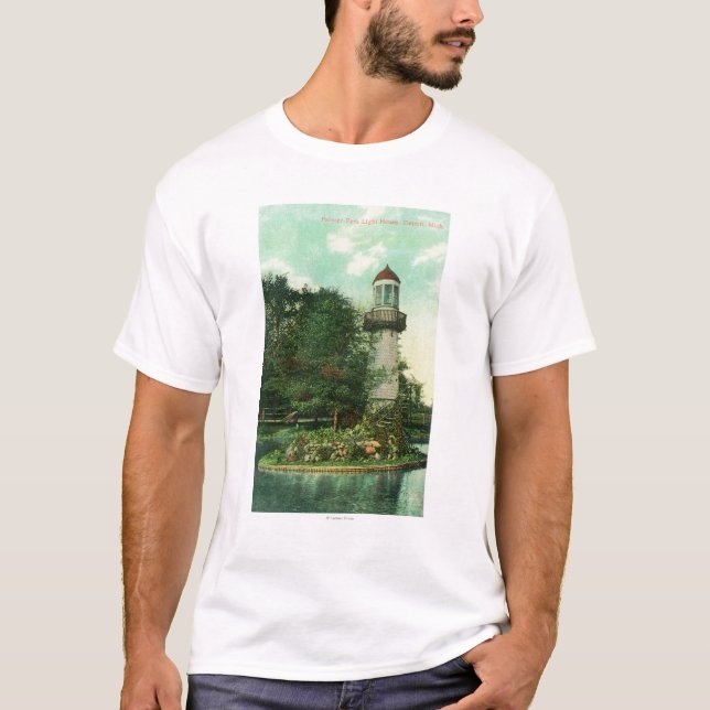 Beskåda av Palmer parkerar LighthouseDetroit, MI Tröja (Framsida)