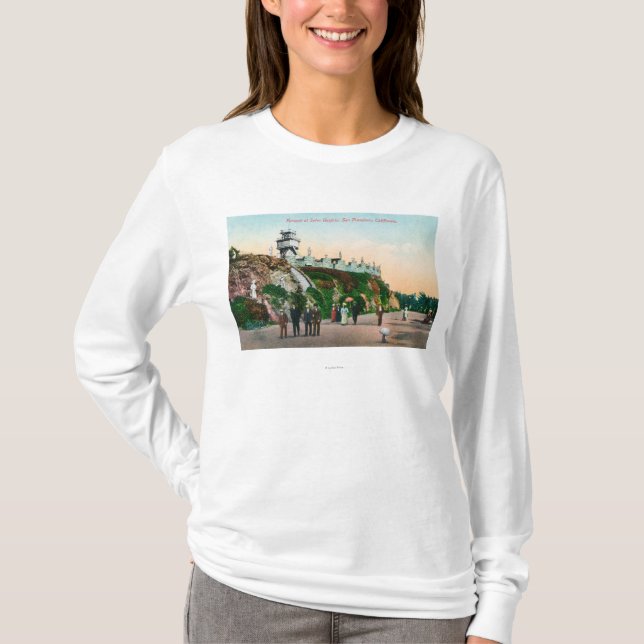 Beskåda av parapeten på Sutro höjder nr. 2 T-shirt (Framsida)