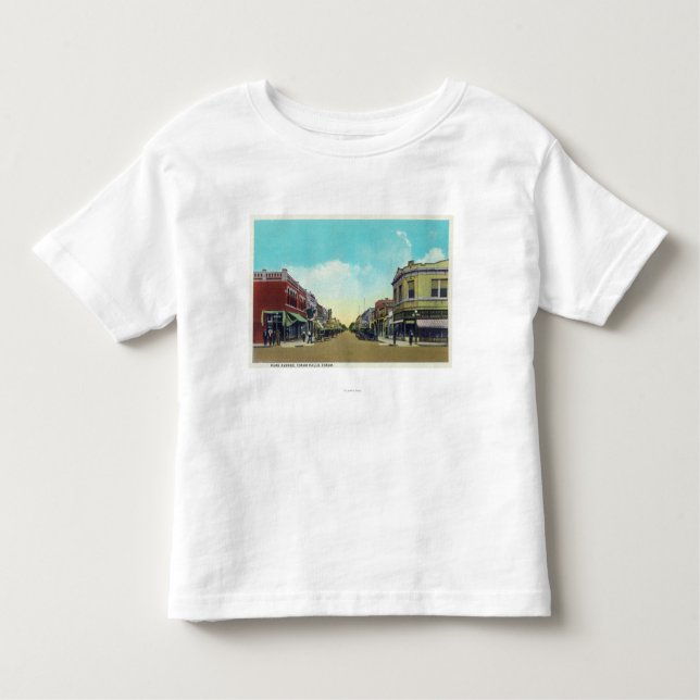 Beskåda av parkerar avenyIdaho nedgångar, Tee Shirt (Framsida)