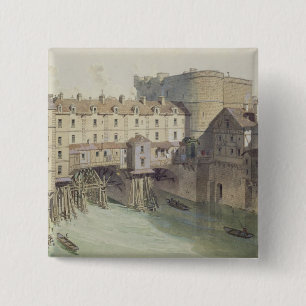 Beskåda av Petit Chatelet och den Petit Ponten Knapp