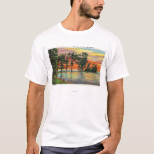 Beskåda av pilbåge, och pilen pekar t-shirt
