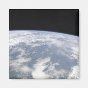 Beskåda av planetjord från utrymme magnet