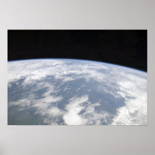 Beskåda av planetjord från utrymme poster