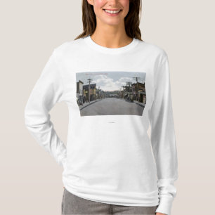 Beskåda av plazaen, den Tahquitz kanjonen T-shirt
