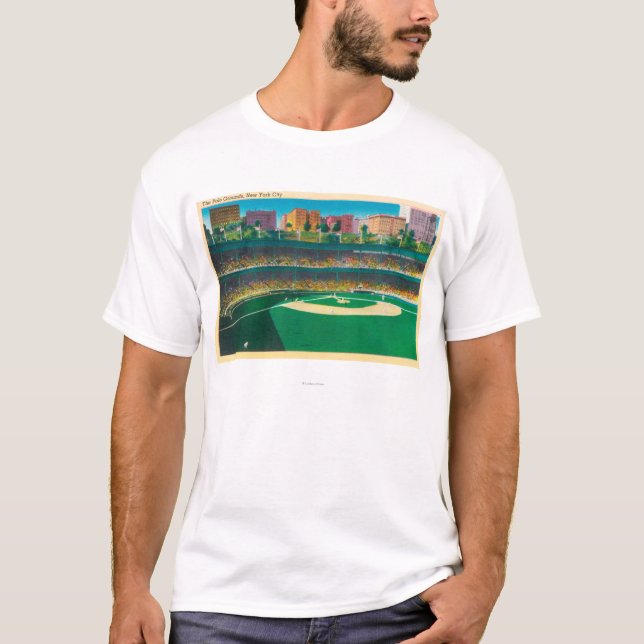 Beskåda av poloen GroundsNew York, NY T-shirt (Framsida)