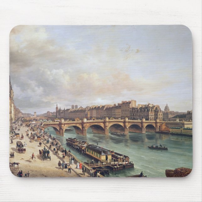 Beskåda av Pont Neuf, 1832 Musmatta (Framsidan)